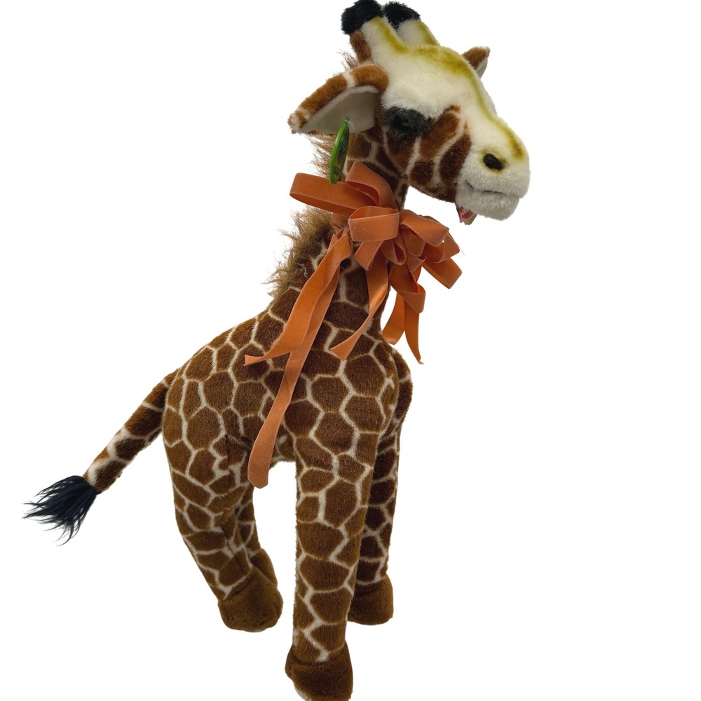 WWF World Wildlife Fund Plush Giraffe Stuffed Animal nursery toyVTG Aurora